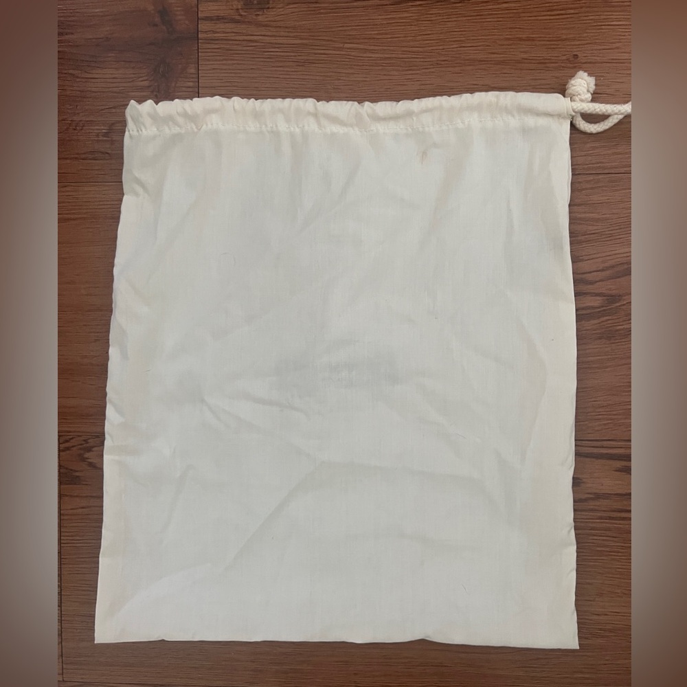 Fossil Cream Drawstring Duster Bag - image 4